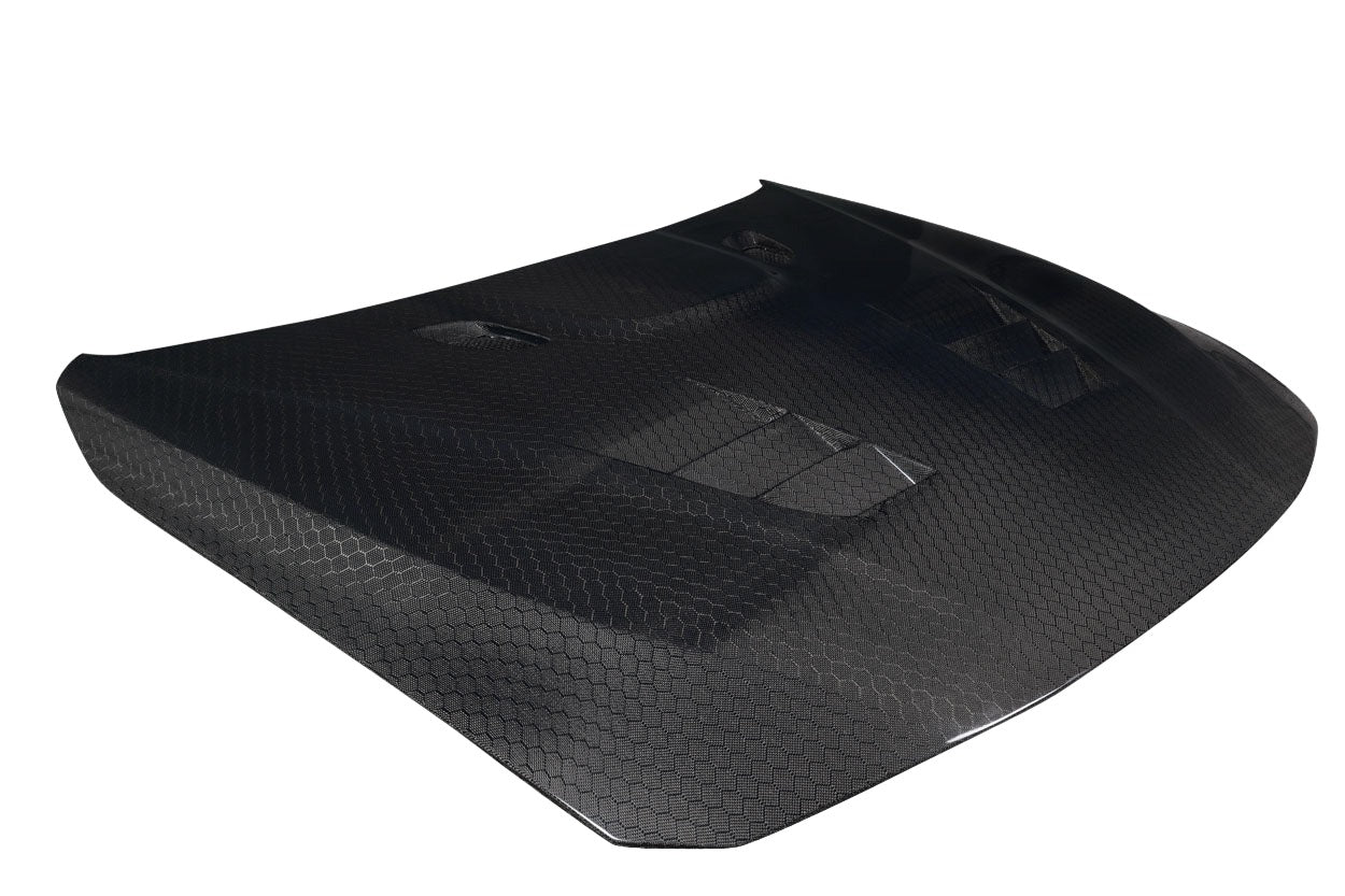 BMW 3 Series F30 / 4 Series F32 Carbon Fiber Geo6ix DriTech Eros Version 1 Hood - Image 3