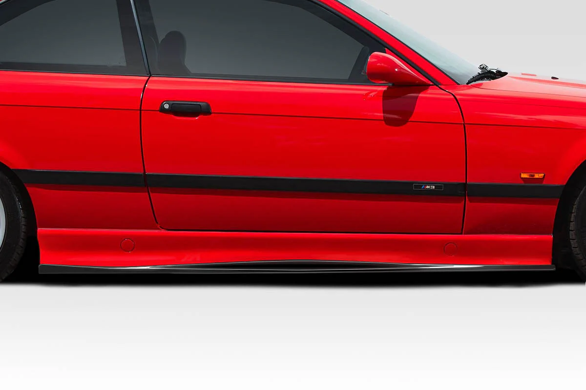 BMW M3 E36 Wallen Side Skirt Rocker Panel Splitters - Image 4