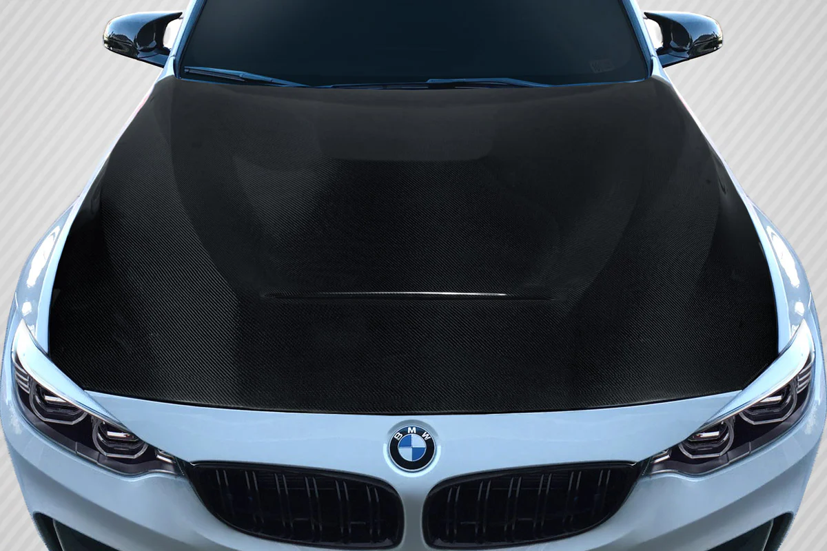 BMW M3 F80 / M4 F82 Carbon Fiber GTS Look Hood - Image 8