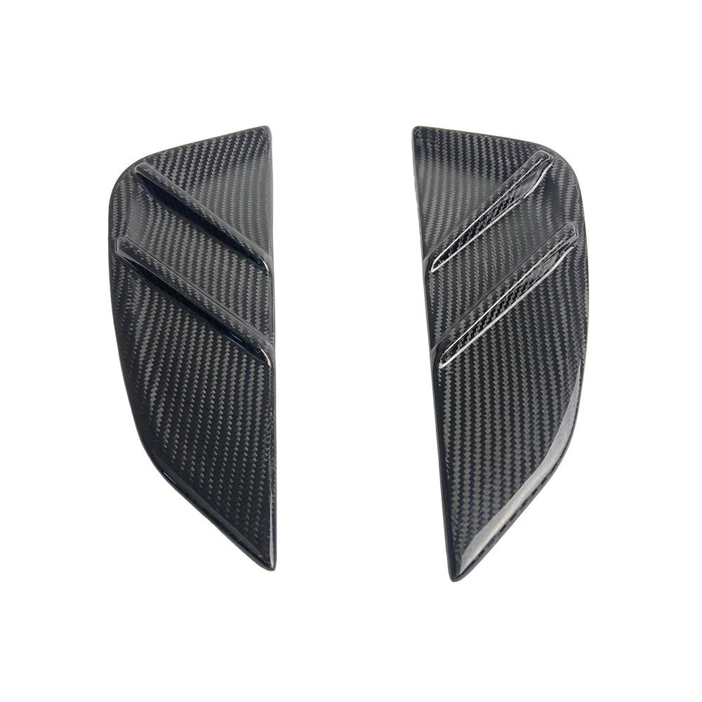 BMW M3 G80 Dry Carbon Fiber Side Fender Vent Trim Cover - Image 6