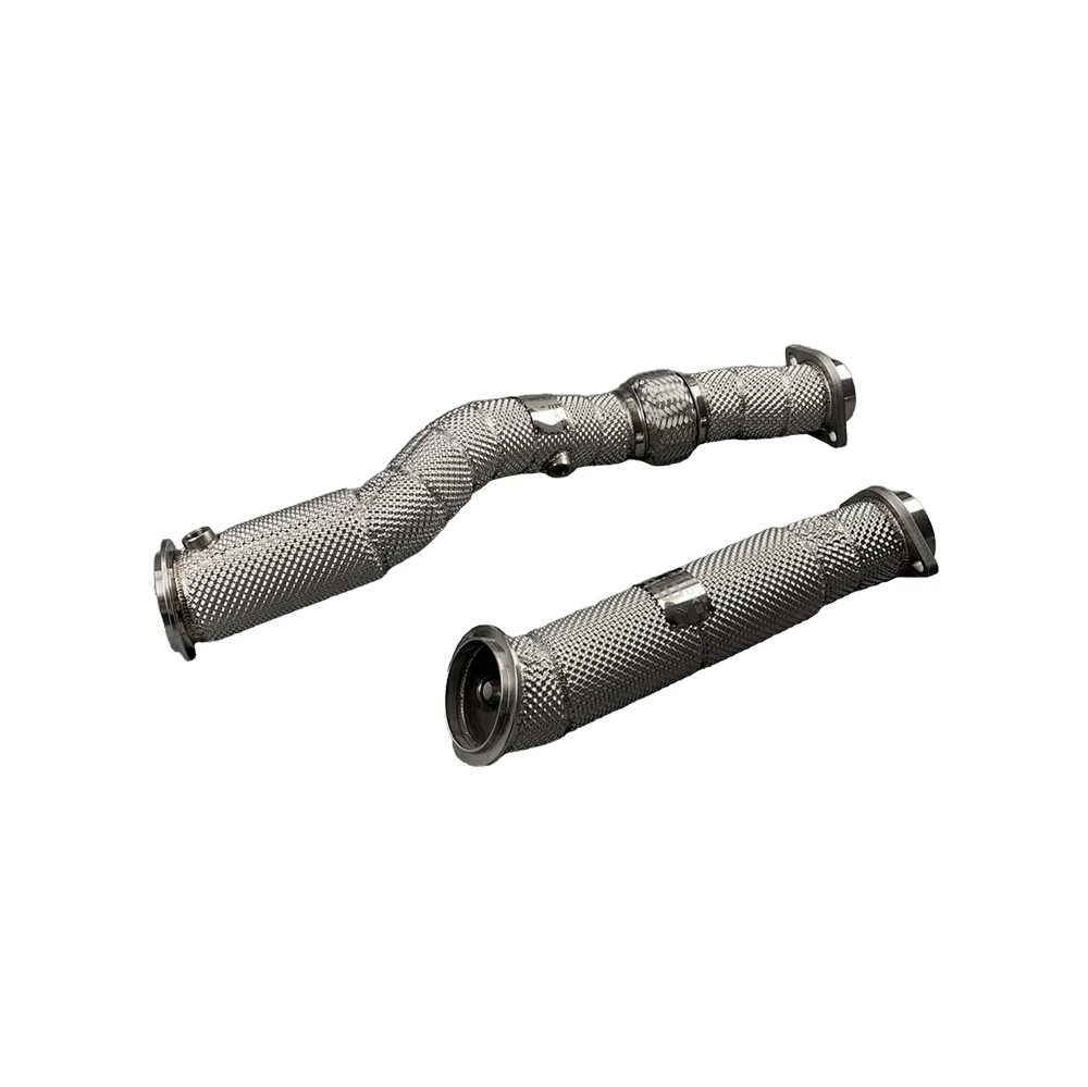 BMW M3 G80 / M4 G82 304SS Catless Exhaust Downpipe - Image 12