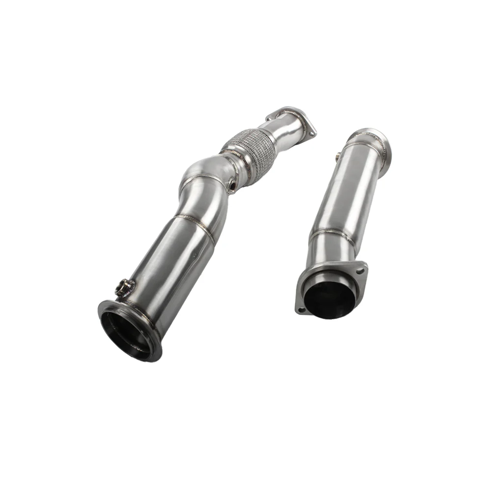 BMW M3 G80 / M4 G82 304SS Catless Exhaust Downpipe - Image 3