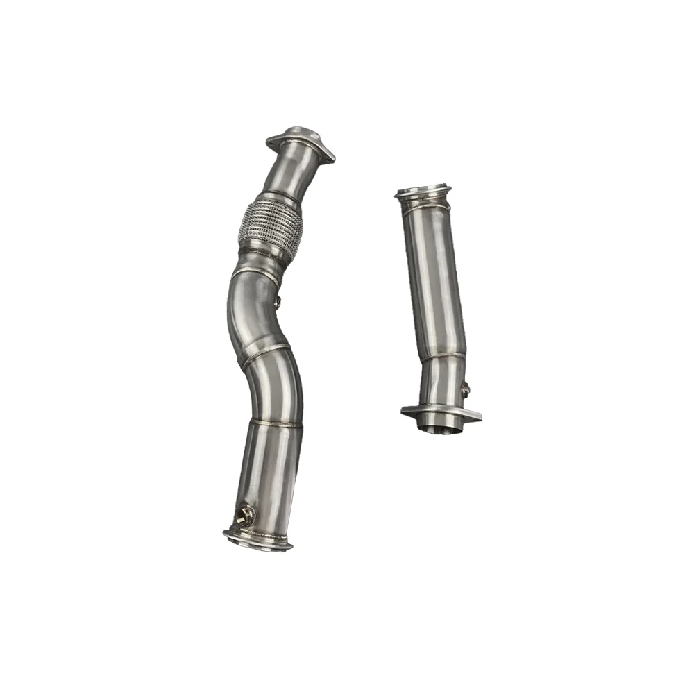 BMW M3 G80 / M4 G82 304SS Catless Exhaust Downpipe - Image 7