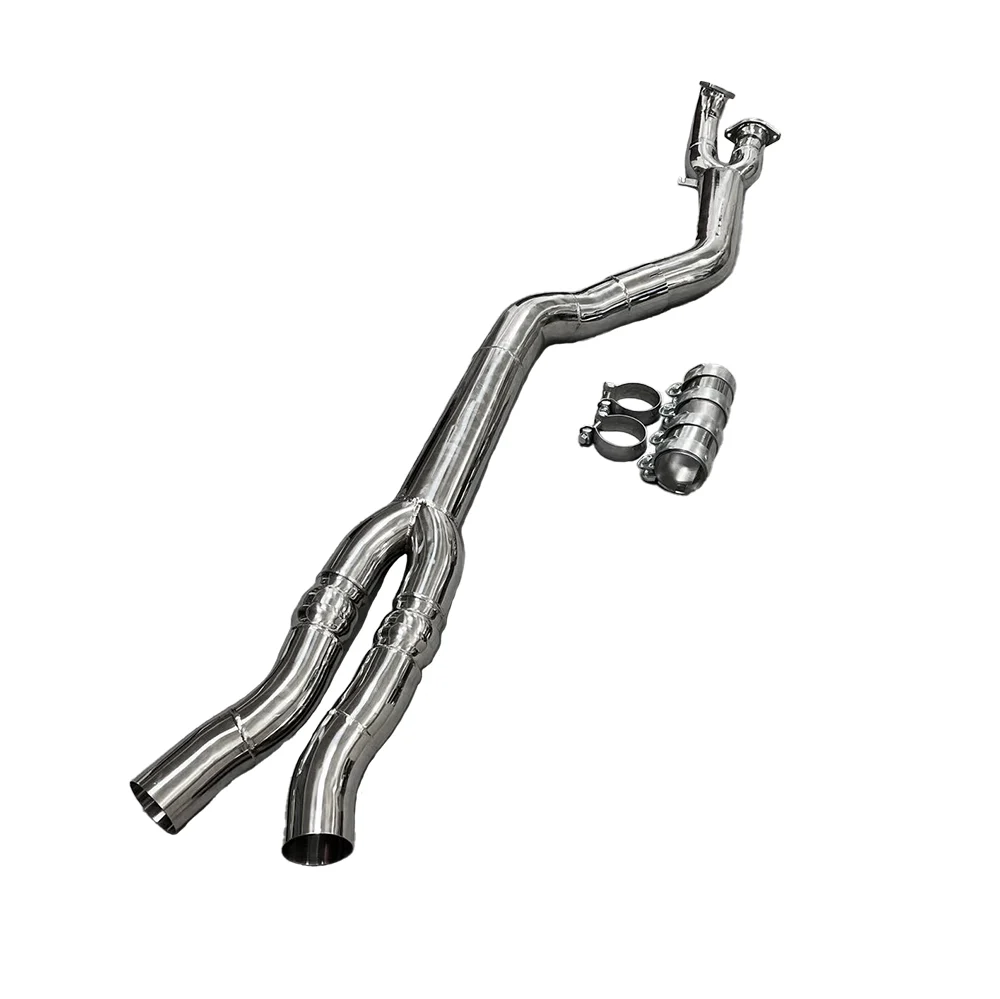 BMW M3 G80 / M4 G82 304SS Single Mid-Pipe Exhaust - Image 2