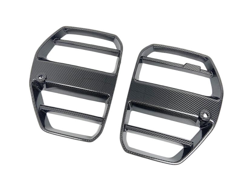 BMW M3 G80 / M4 G82 Dry Carbon Fiber Front Grille - Image 3