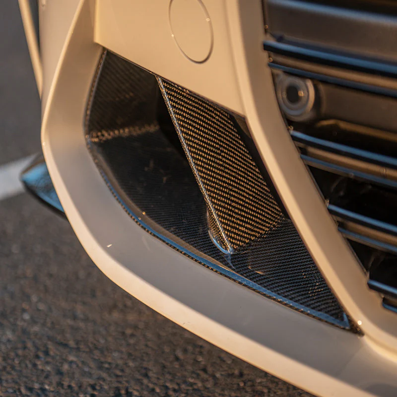 BMW M4 G82 Dry Carbon Fiber Front Bumper Air Duct Vent - Image 3