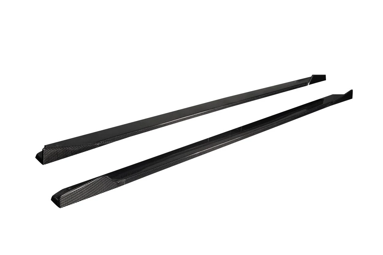 BMW Z4 (2019-2023) Carbon Fiber Zamba Side Skirt Rocker Panel Splitters - Image 3