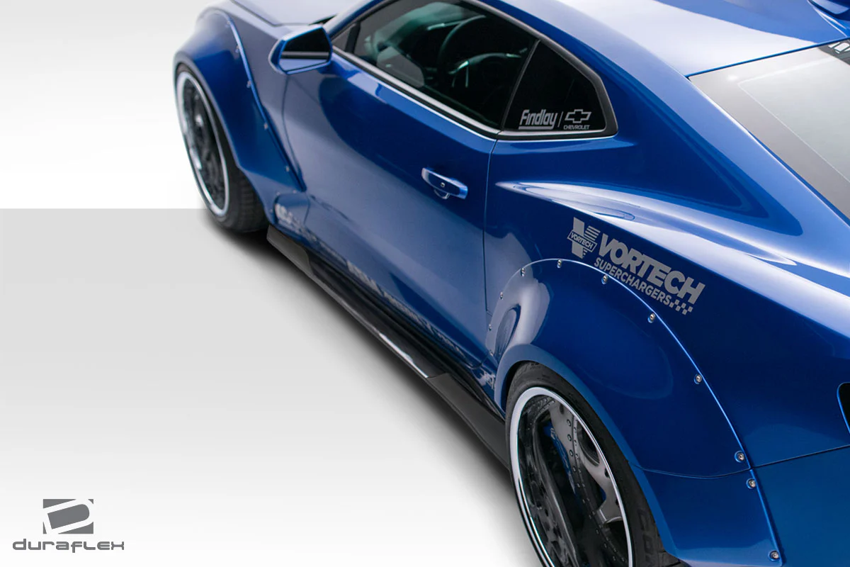 Chevrolet Camaro (2016-2023) Grid Side Splitters - Image 9