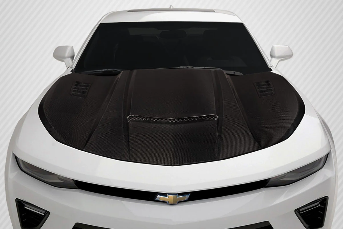 Chevrolet Camaro (2016-2024) Carbon Fiber CVX Hood - Image 7