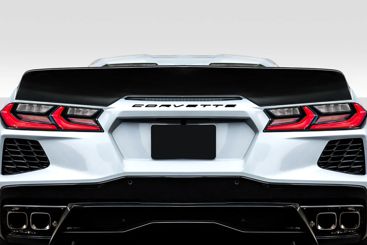 Chevrolet Corvette C8 Duckbill Rear Wing Spoiler - Image 5