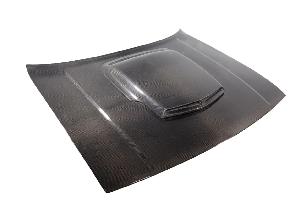 Dodge Challenger (2008-2023) Carbon Fiber TA Look Hood - Image 3