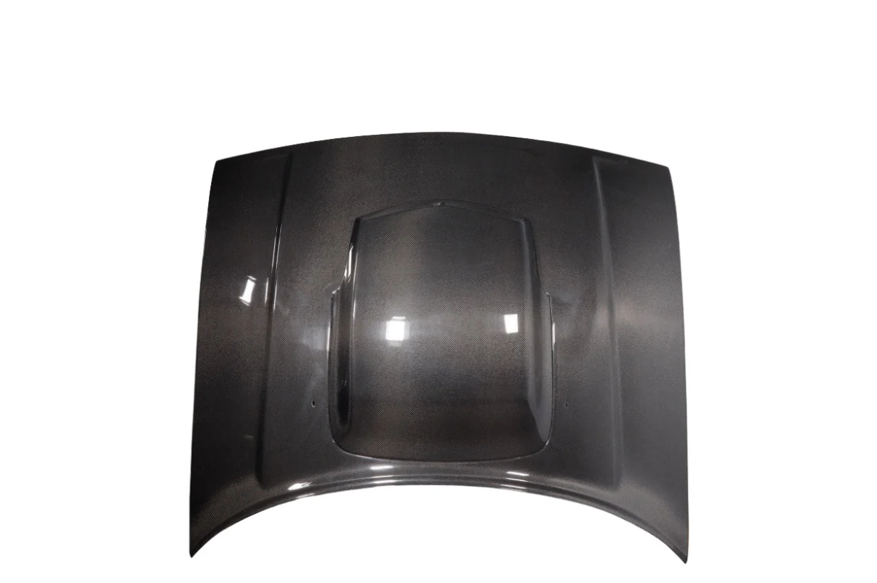 Dodge Challenger (2008-2023) Carbon Fiber TA Look Hood - Image 4