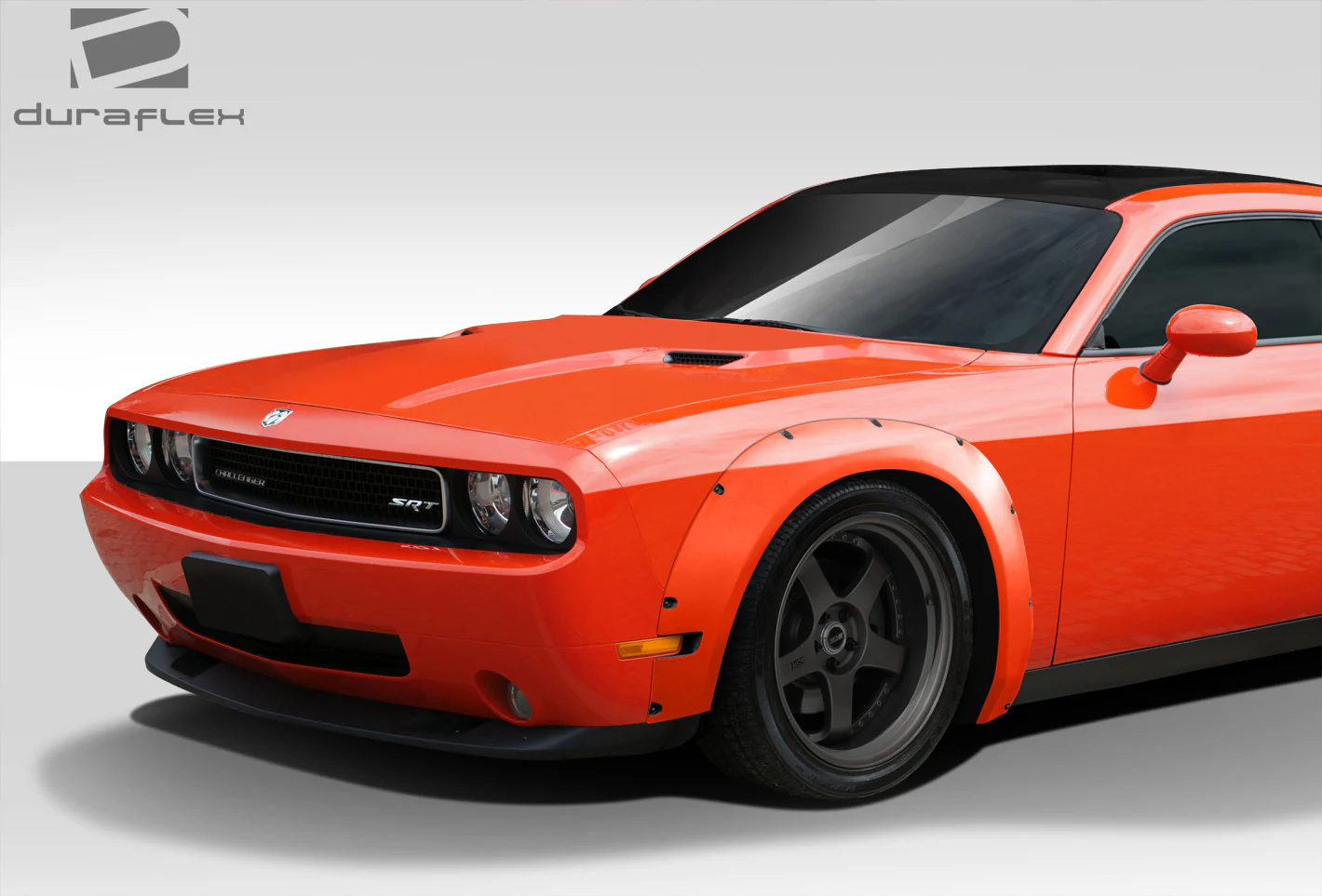 Dodge Challenger (2008-2023) Novara Wide Body Front Fender Flares - Image 6