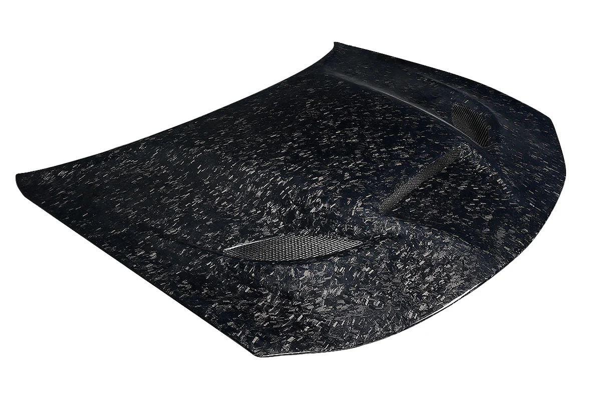 Dodge Charger (2015-2023) Carbon Fiber AeroForge Dritech Hellcat Look Hood - Image 3