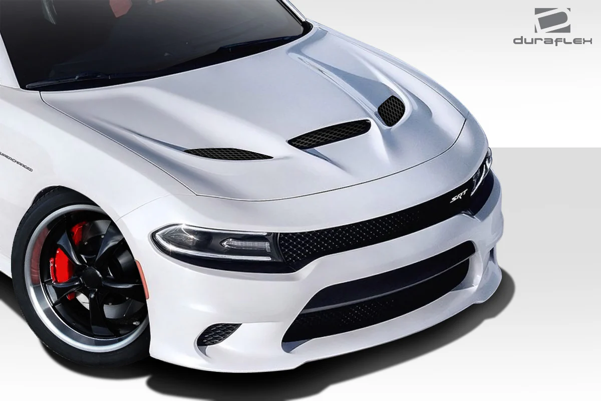 Dodge Charger (2015-2023) Hellcat Look Hood - Image 5