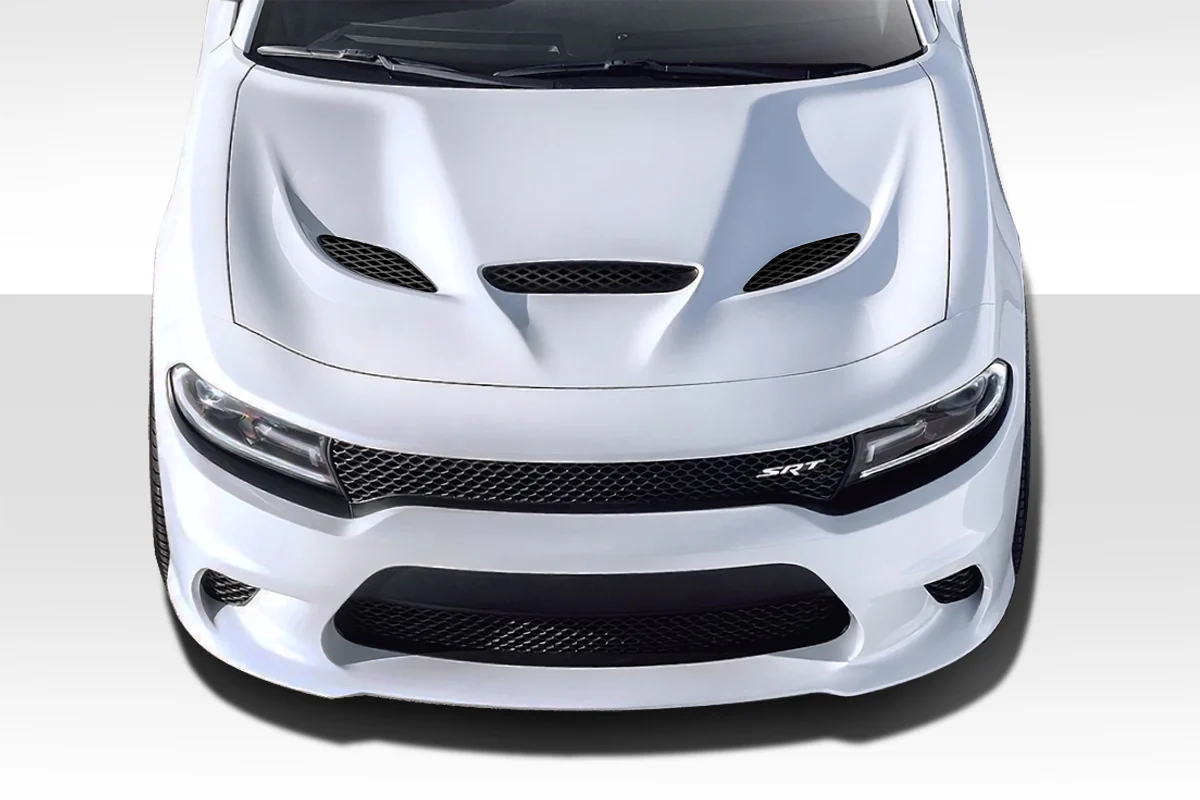 Dodge Charger (2015-2023) Hellcat Look Hood - Image 6