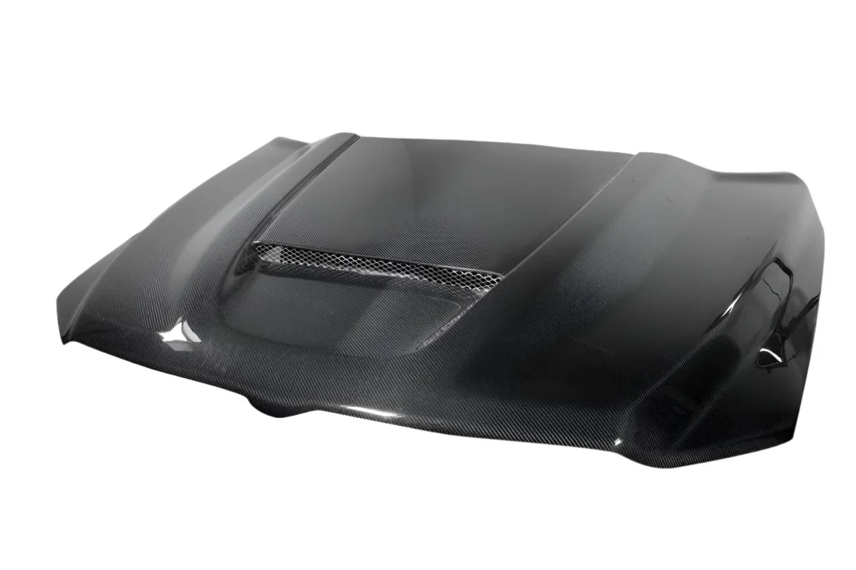 Dodge Ram 1500 (2019-2023) Carbon Fiber SRT Ram Air Hood - Image 2