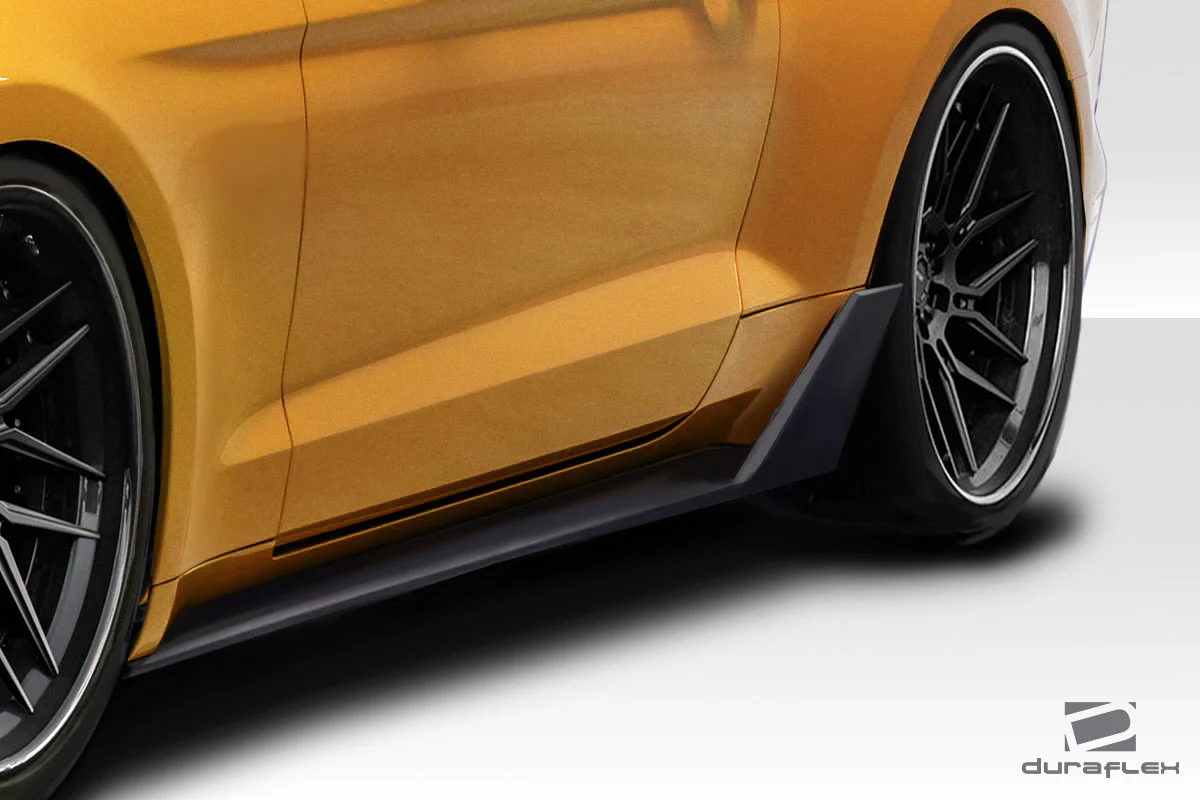 Ford Mustang (2015-2023) Grid V2 Side Skirts Rocker Panels - Image 8