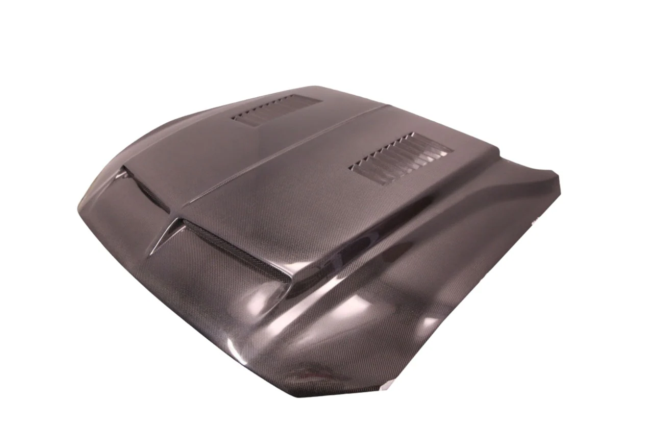 Ford Mustang (2018-2023) Carbon Fiber GT500 Hood - Image 2