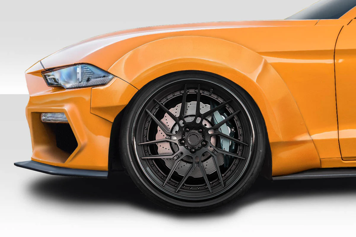 Ford Mustang (2018-2023) Grid Wide Body Kit (8-Piece) - Image 3