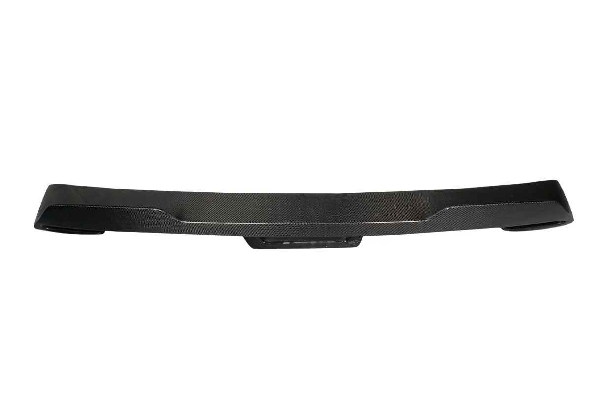 Ford Mustang Coupe (2015-2023) Carbon Fiber Performance PP1 Wicker Rear Wing Spoiler - Image 5