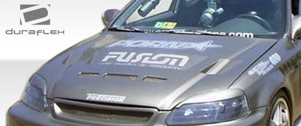 Honda Civic (1999-2000) Predator Hood - Image 9