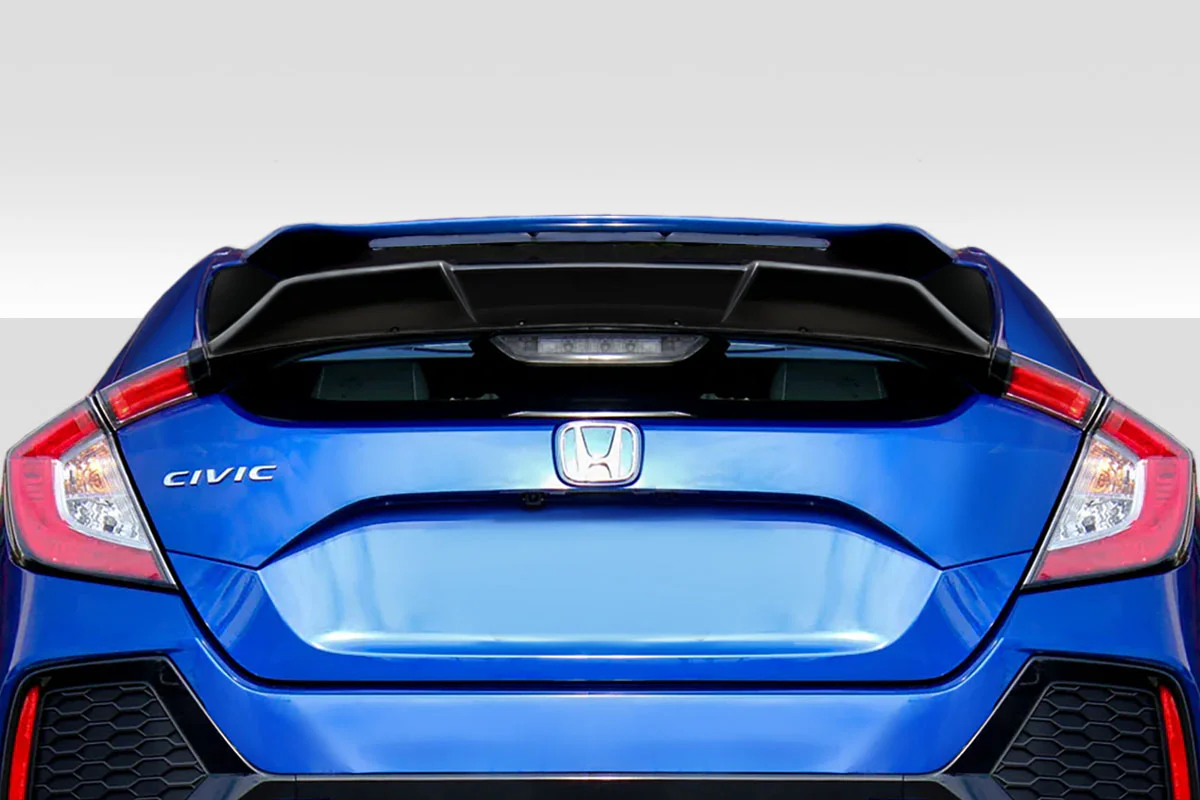 Honda Civic Hatchback (2016-2021) Speedster Widebody Rear Wing Spoiler - Image 5