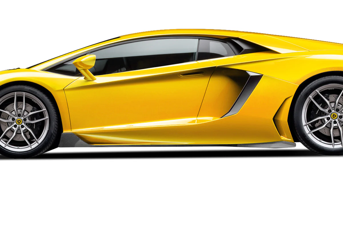 Lamborghini Aventador (2011-2017) Carbon Fiber AF-1 Side Skirts - Image 5