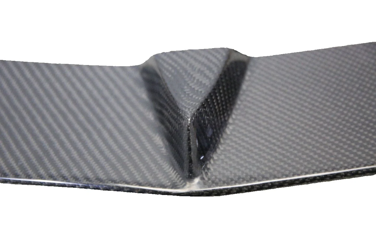 Mercedes C-Class (2015-2021) Carbon Fiber DriTech Fortune Front Lip - Image 5