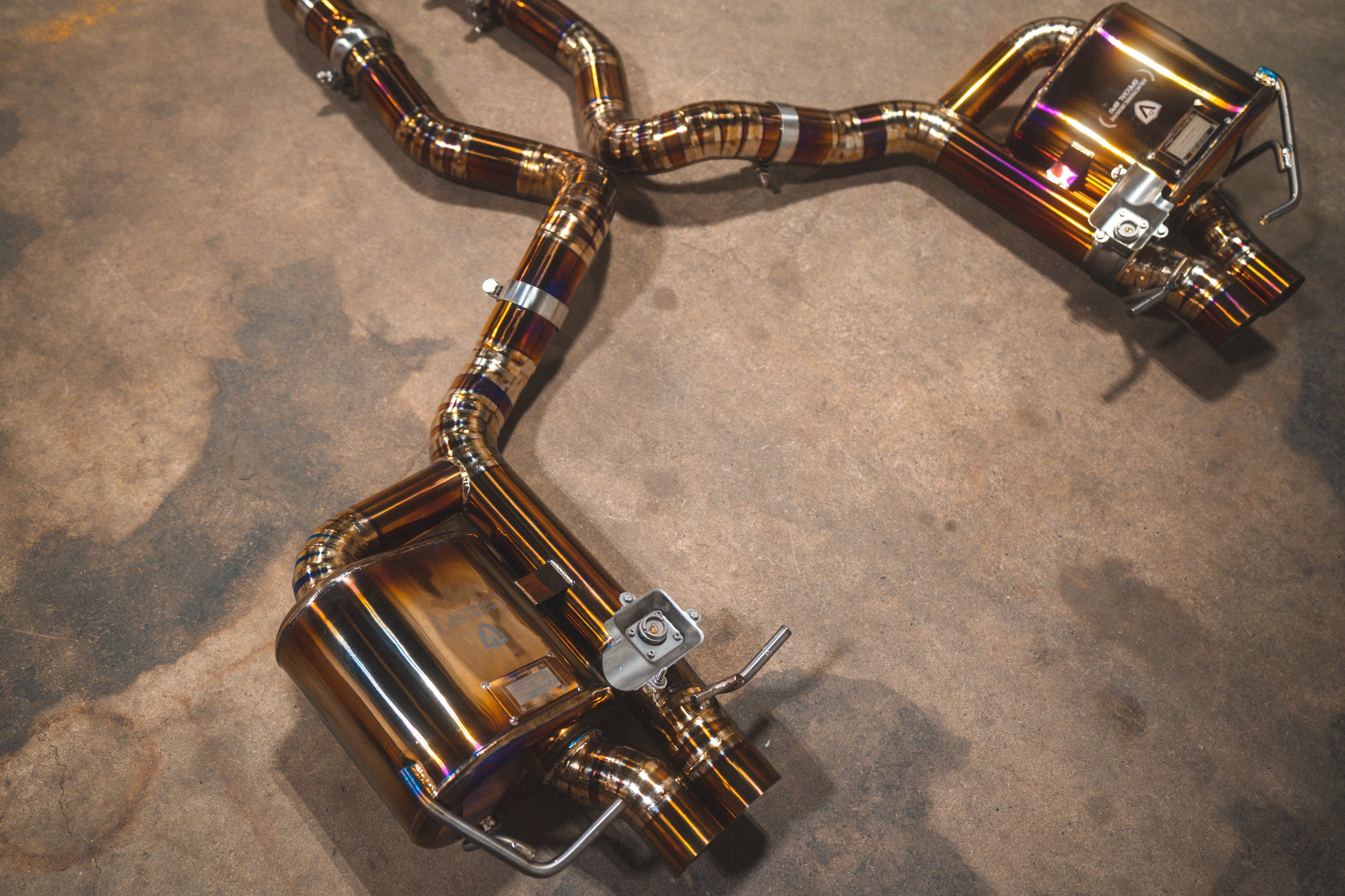 Mercedes C63 W205 Valved Sport Exhaust System - Image 3