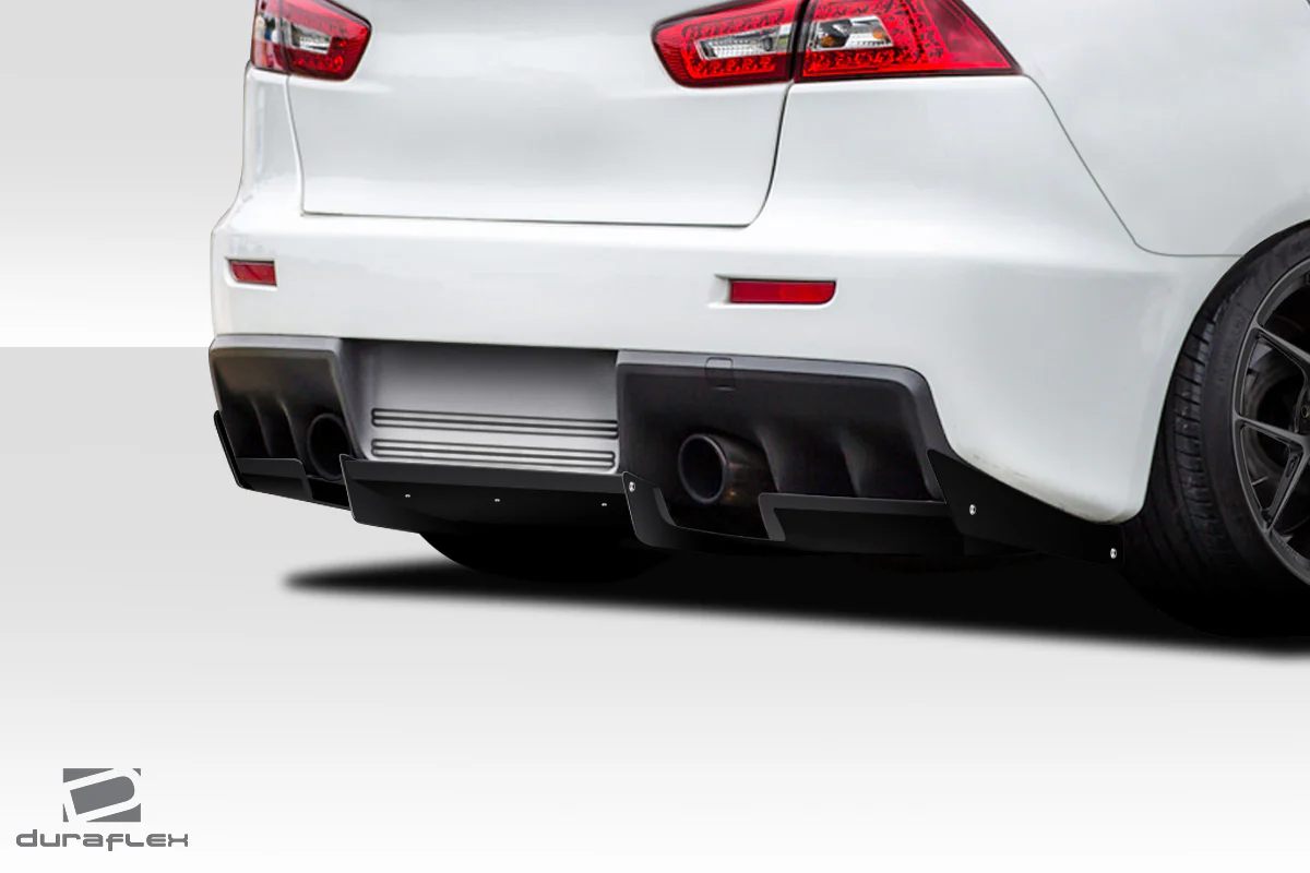 Mitsubishi Evolution X (2008-2015) VR-S Rear Diffuser - Image 5