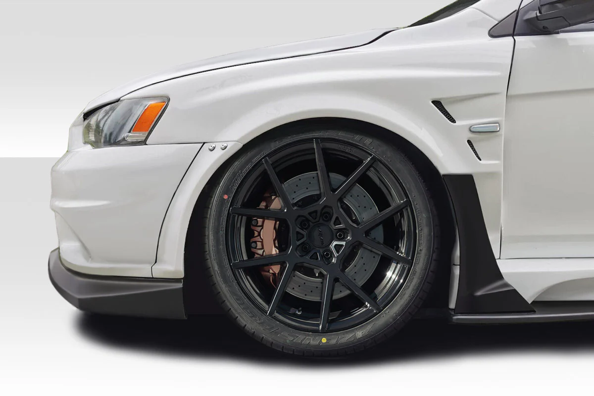 Mitsubishi Evolution X (2008-2017) Vantix Front Fenders (+35MM) - Image 5