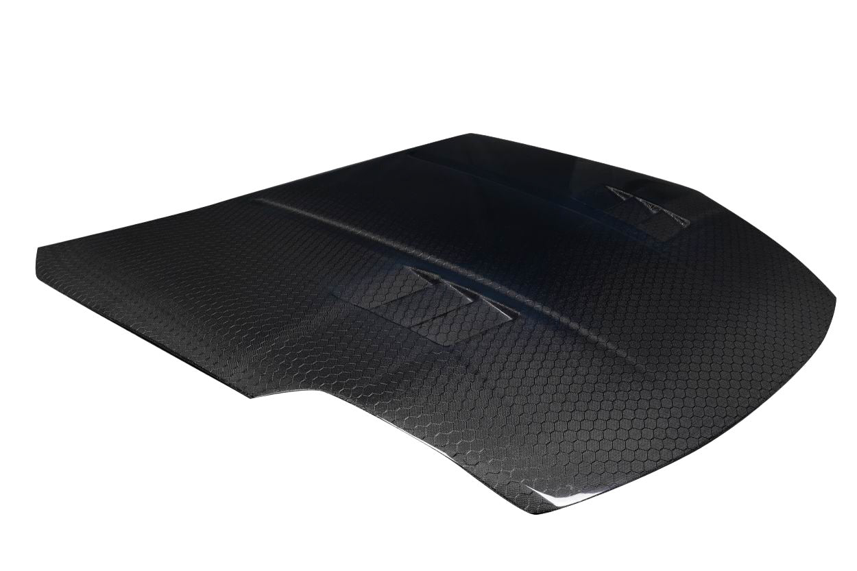 Nissan 350Z Z33 (2003-2006) Carbon Fiber Geo6ix Dritech JGTC Hood - Image 3
