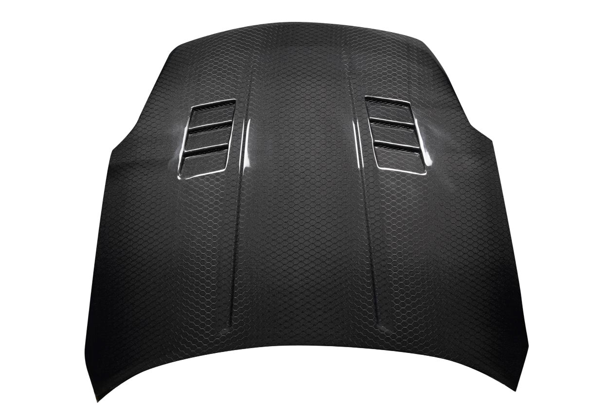 Nissan 350Z Z33 (2003-2006) Carbon Fiber Geo6ix Dritech JGTC Hood - Image 4