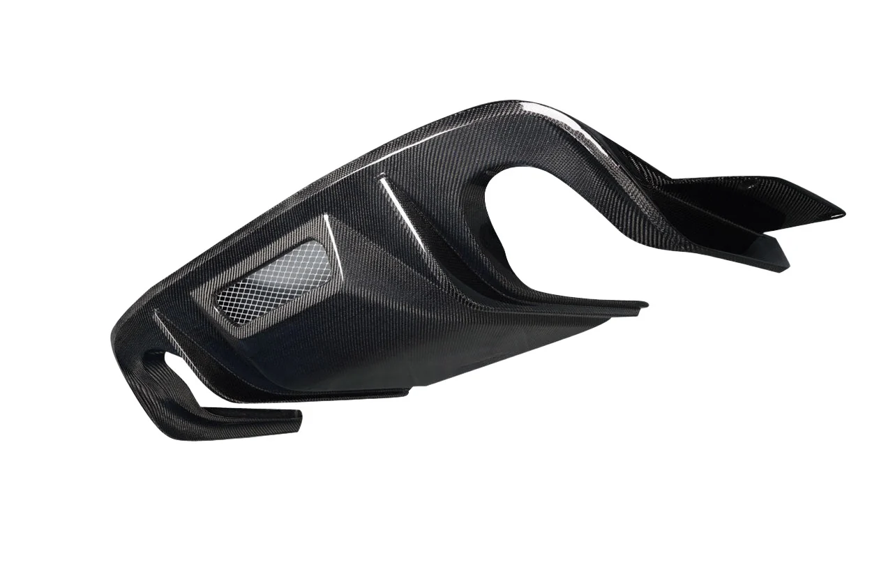 Nissan 370Z Z34 (2009-2020) Carbon Fiber Zenith Rear Diffuser - Image 3
