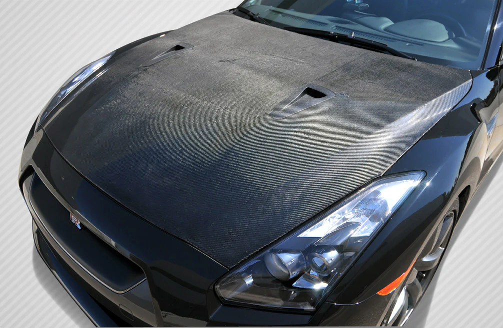 Nissan GT-R R35 (2009-2016) Carbon Fiber OEM Look Hood