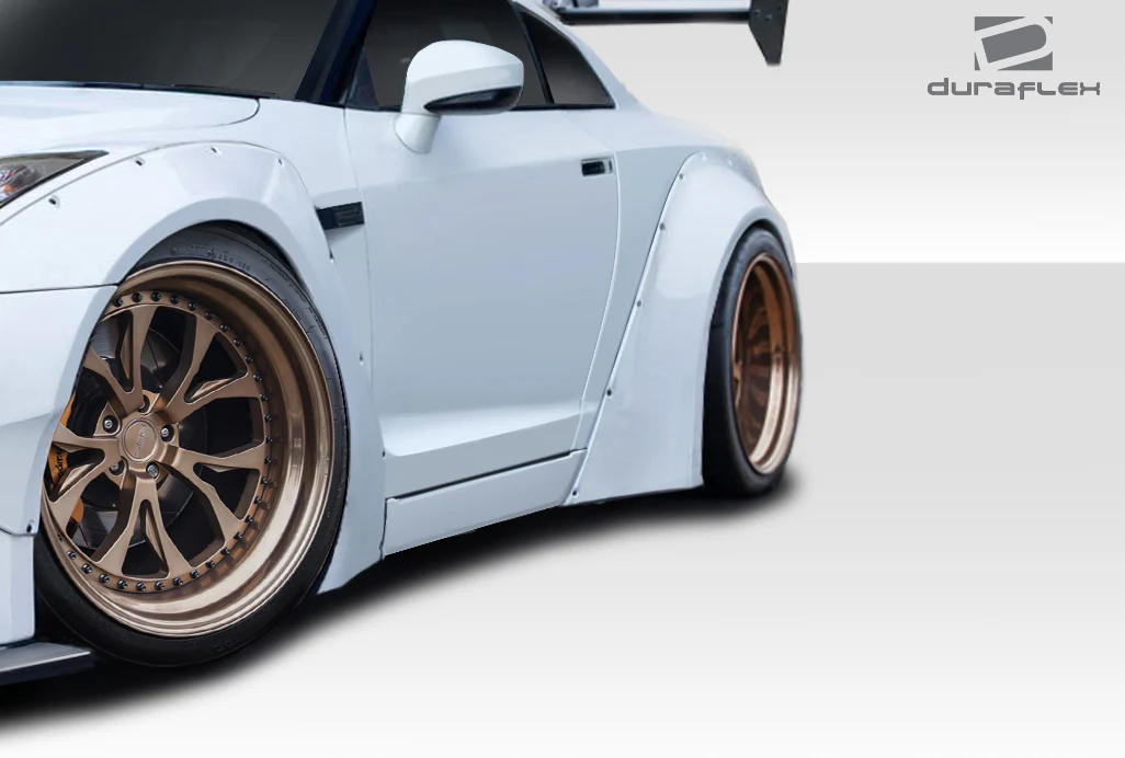 Nissan GT-R R35 (2009-2021) LBW Rear Fender Flares - Image 7
