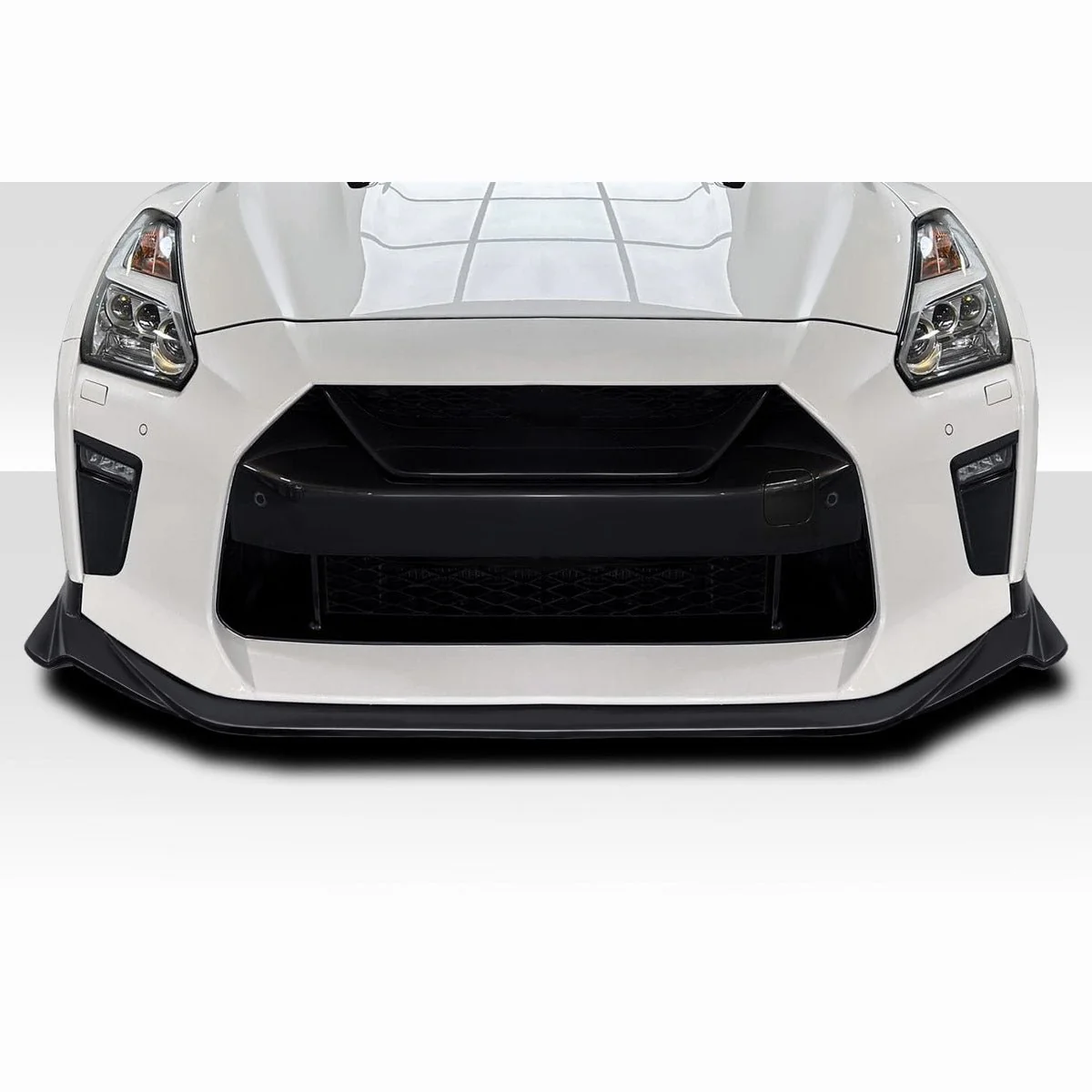 Nissan GT-R R35 (2017-2021) Vantix Front Lip Spoiler Air Dam - Image 4