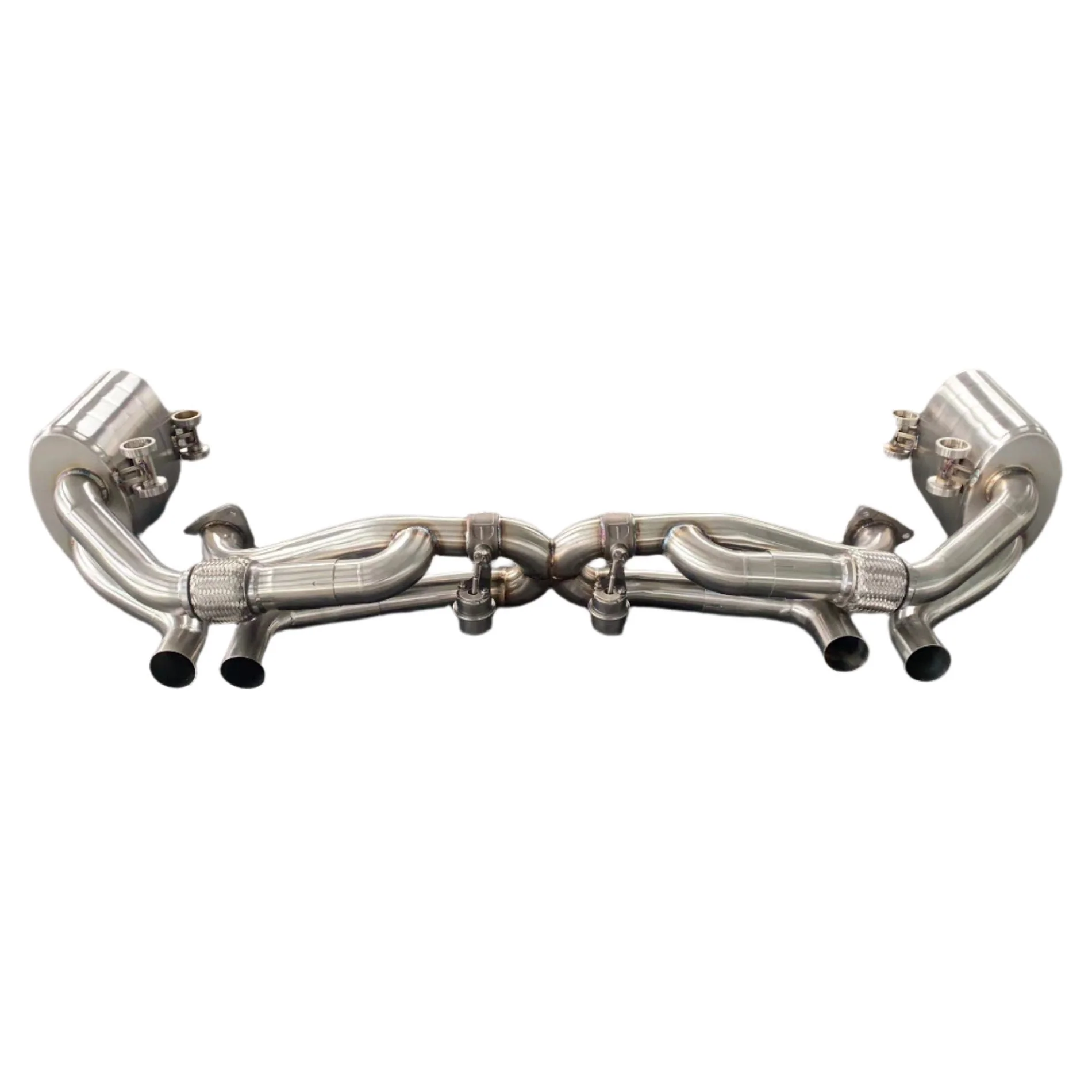 Porsche 991 Carrera (2012-2016) 304SS Catback Exhaust with Valve - Image 4
