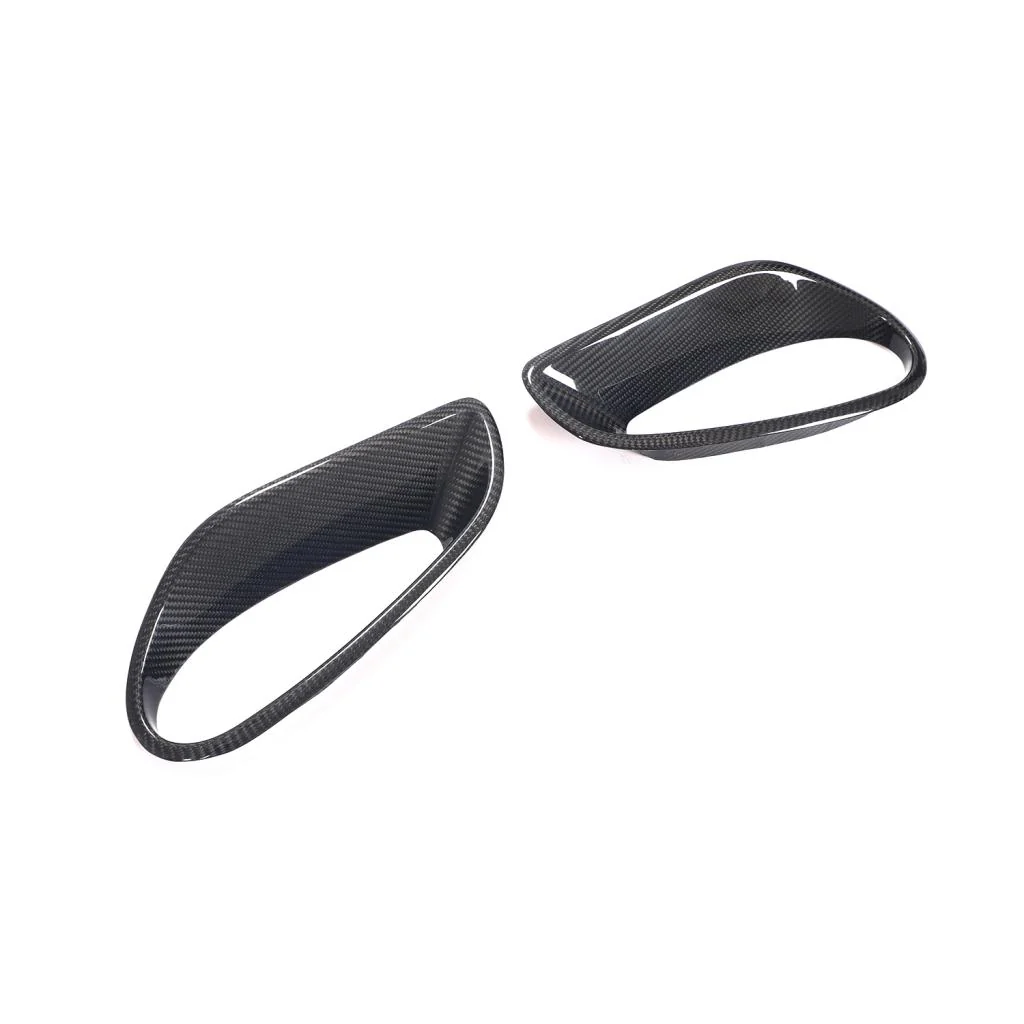 Porsche 991 Turbo S (2014-2016) Carbon Fiber Side Fender Air Intake Scoop Vents - Image 2
