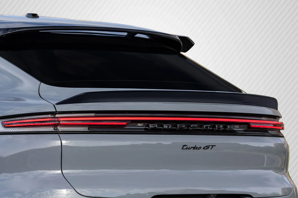 Porsche Cayenne Coupe (2019-2024) Turbo GT Look Rear Mid Wing Spoiler - Image 4