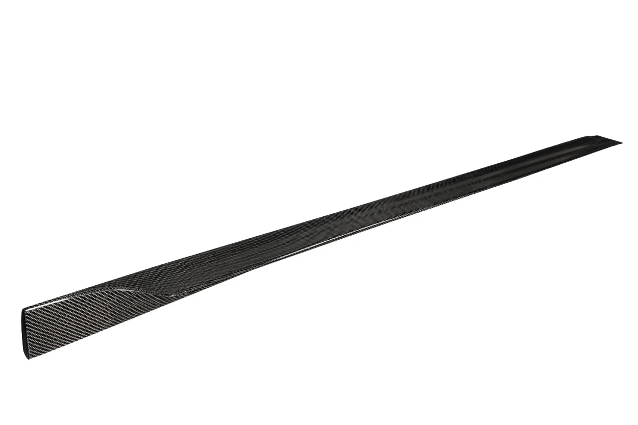 Porsche Cayman (2014-2016) Carbon Fiber Motox Side Skirt Rocker Panel Splitters - Image 2