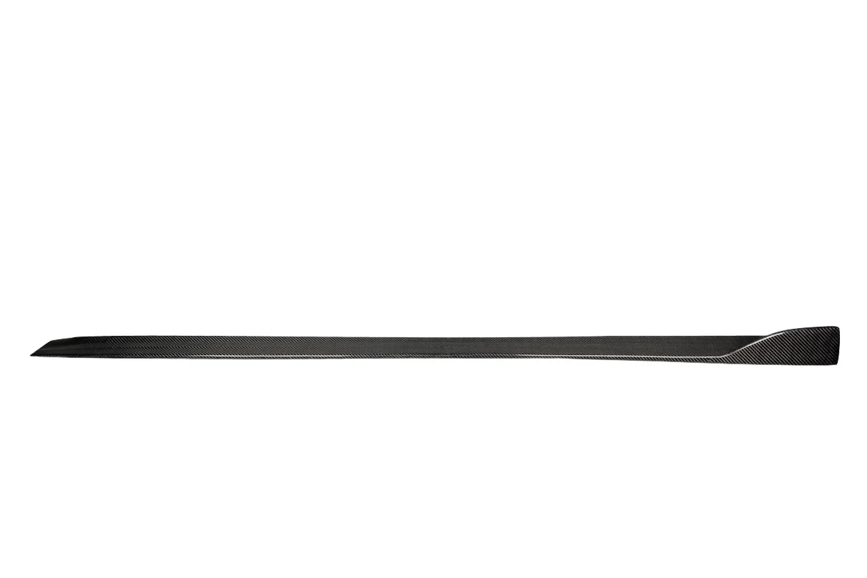 Porsche Cayman (2014-2016) Carbon Fiber Motox Side Skirt Rocker Panel Splitters - Image 4