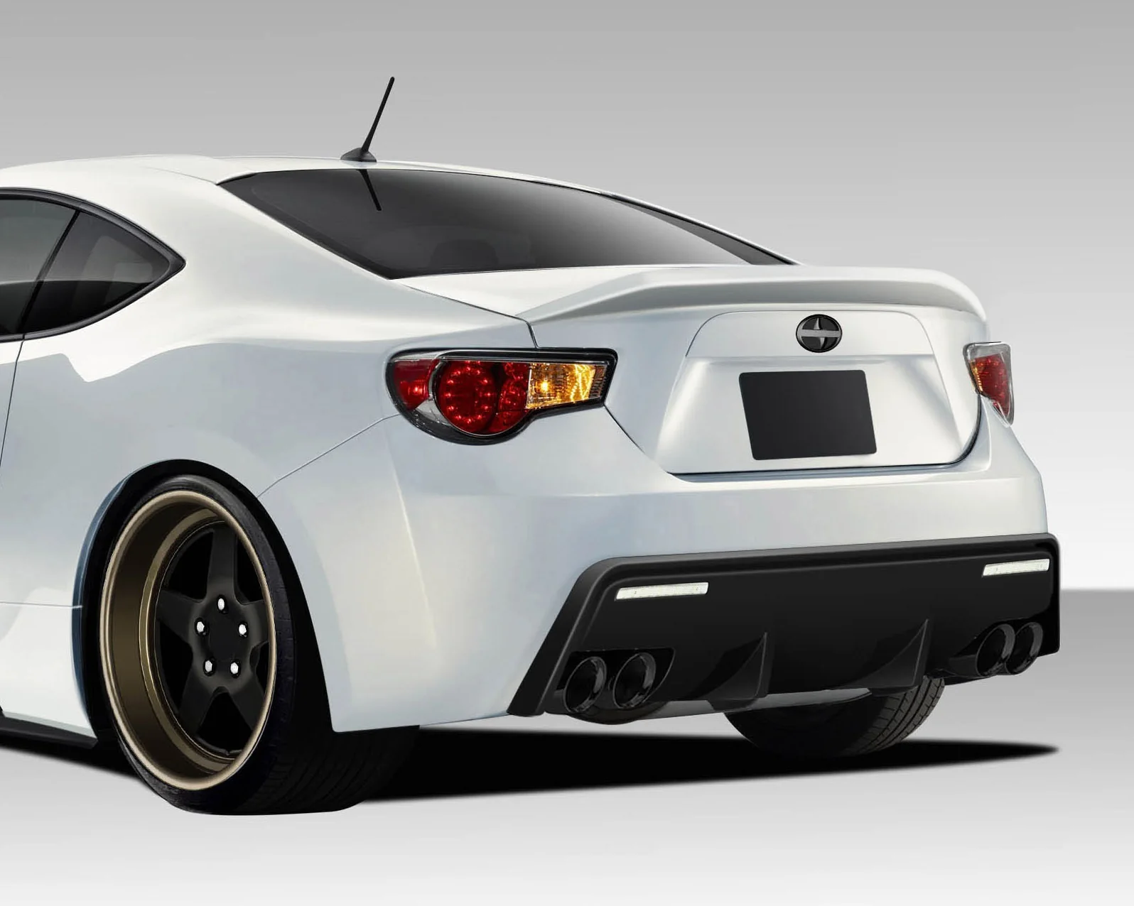 Scion FR-S / Toyota 86 / Subaru BRZ (2013-2020) 86-R Rear Bumper Cover - Image 7