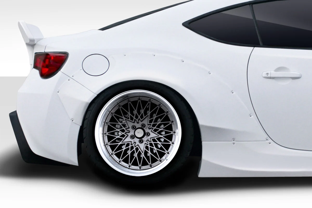 Scion FR-S / Toyota 86 / Subaru BRZ (2013-2020) GT500 V2 Rear Fender Flares - Image 5