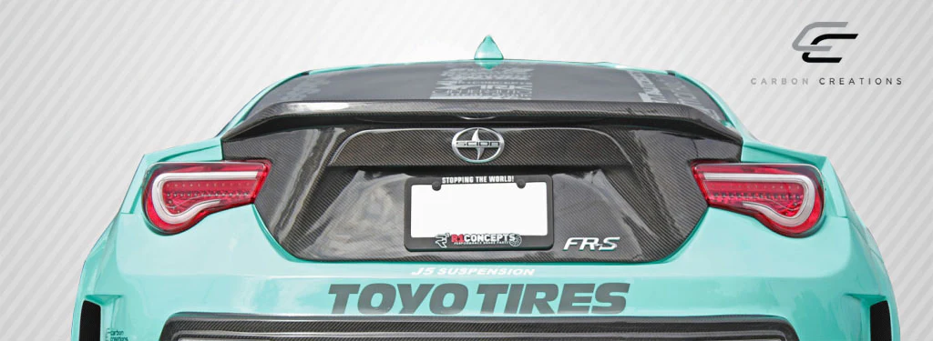 Scion FR-S / Toyota 86 / Subaru BRZ Carbon Fiber 86-R Trunk - Image 7