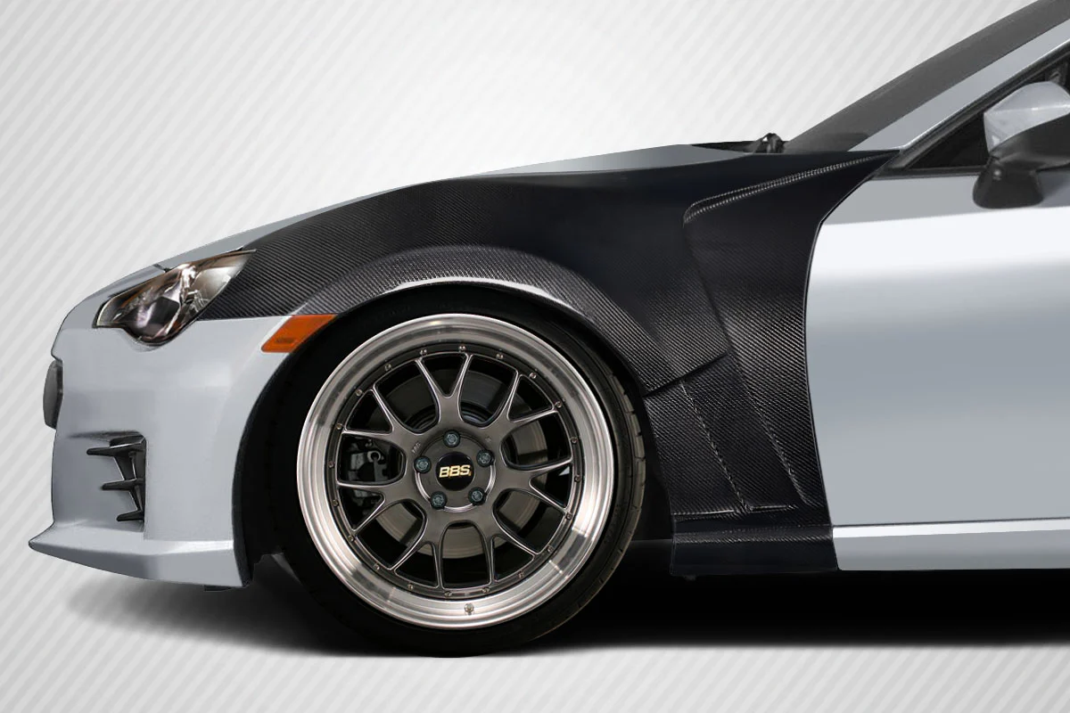 Scion FR-S / Toyota 86 / Subaru BRZ Carbon Fiber AMS Front Fenders - Image 7