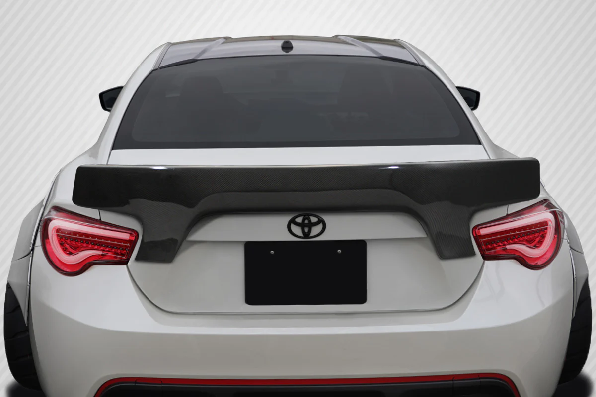 Scion FR-S / Toyota 86 / Subaru BRZ Carbon Fiber GT500 V2 Rear Wing - Image 6