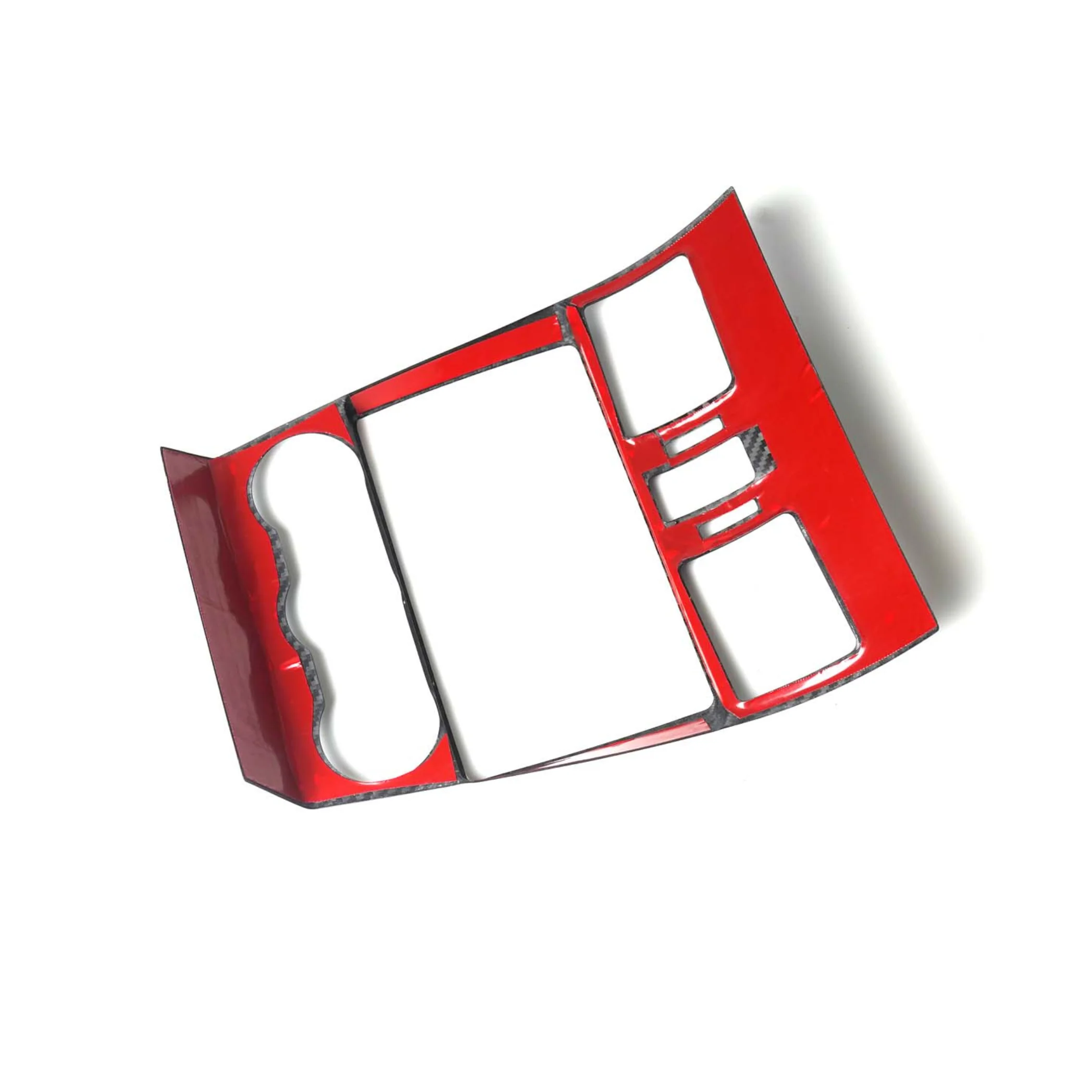 Subaru Crosstrek / Forester / Impreza / WRX Head Unit Tanso Dry Carbon Fiber Cover (Gloss Finish) - Image 2
