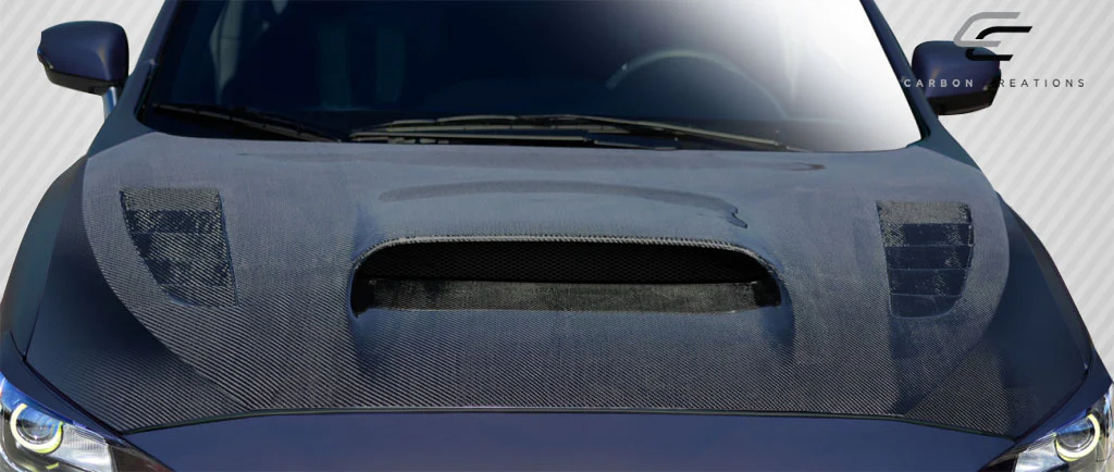 Subaru WRX (2015-2021) Carbon Fiber NBR Concept Hood - Image 4